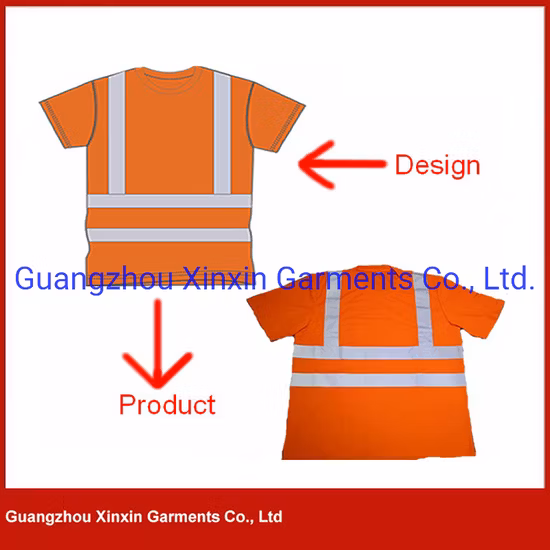 Impressão de preço personalizado barato vestuário de segurança unissex (W77)